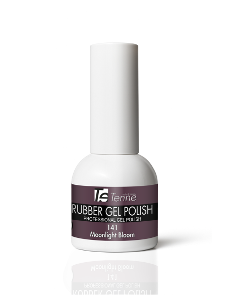 Rubber Gel Polish 141 Moonlight Bloom 15ml - Smalto Semipermanente Professionale