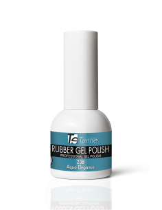Rubber Gel Polish 238 Aqua Elegance 15ml - Smalto Semipermanente Professionale