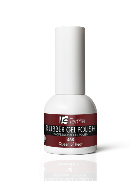Rubber Gel Polish 468 Queen of Heat 15ml - Smalto Semipermanente Professionale