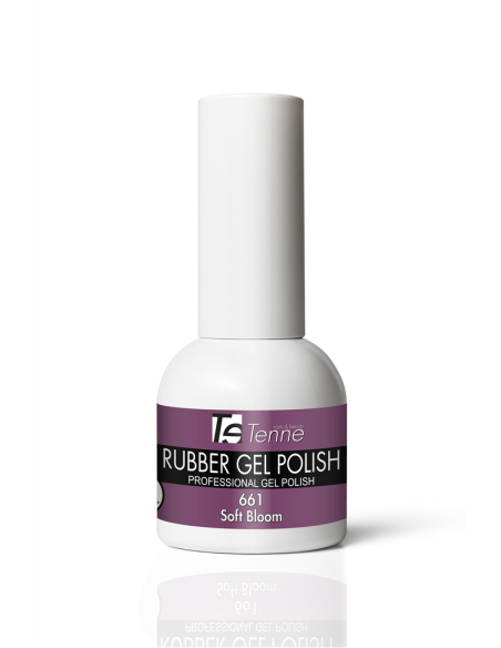 Rubber Gel Polish 661 Soft Bloom 15ml - Smalto Semipermanente Professionale