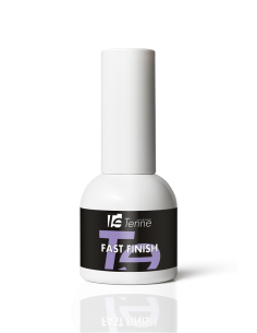 Rubber Fast Finish 15 ml – Top Coat No-Wipe Professionale